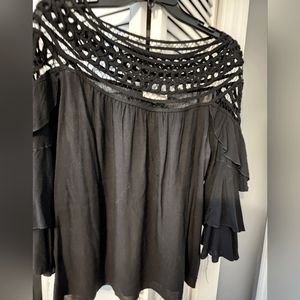 Altar'd State brand black blouse in size large